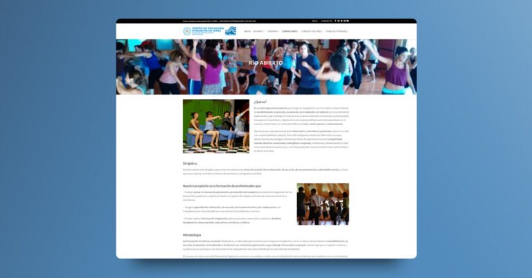 Desarrollo web en WordPress para CPHJerez - Creaktiva