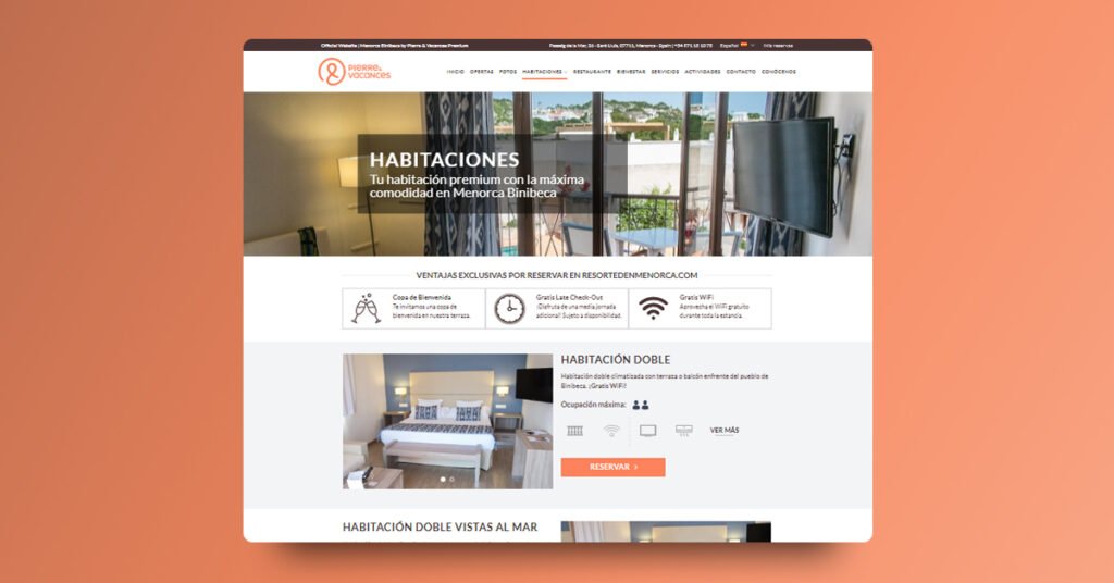 Websites para Pierre & Vacances – Center Parcs - Creaktiva