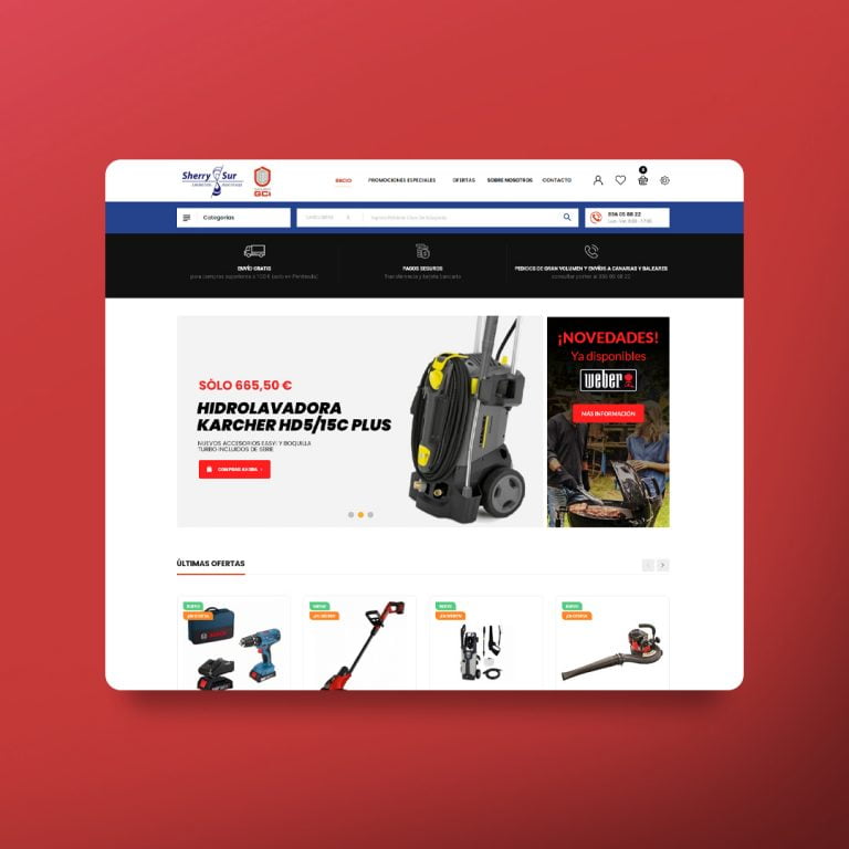 Tienda Online sherrysur.com - Creaktiva