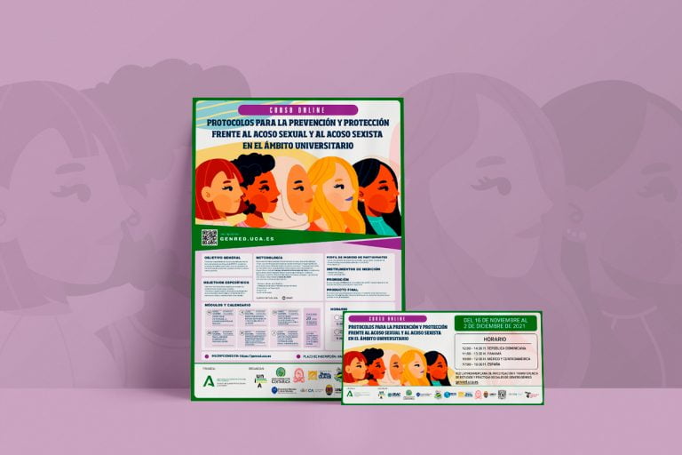 Diseño de cartel y banner Universidad de Cádiz