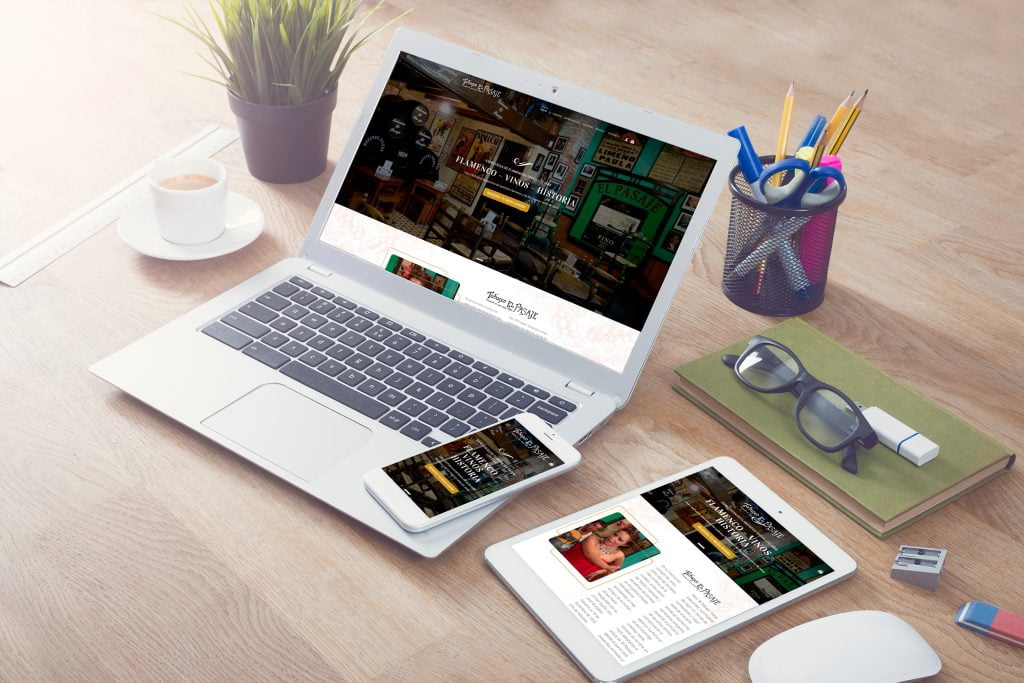 Diseño web Tabanco El Pasaje - Creaktiva