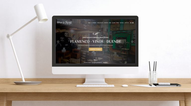 Diseño web Tabanco El Pasaje - Creaktiva