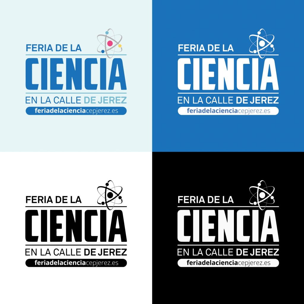 Diseño Logotipo Feria de la Ciencia en La Calle de Jerez