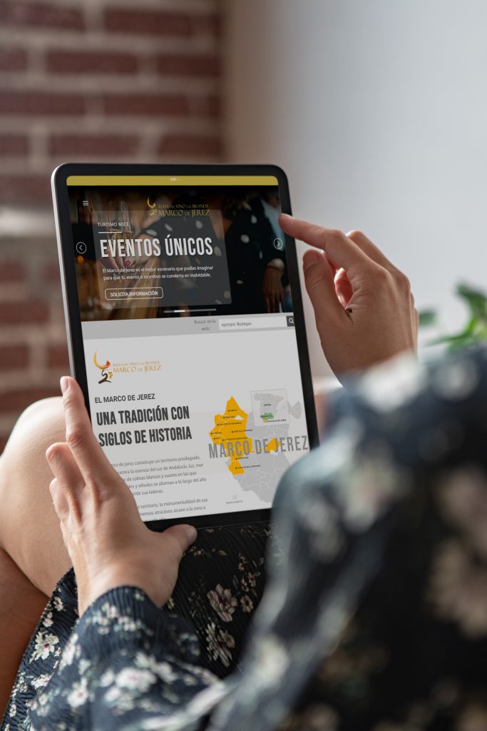 Desarrollo Web Ruta del Vino y el Brandy del Marco de Jerez – Creaktiva