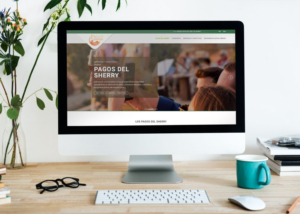 Desarrollo Web Los Pagos del Sherry - Creaktiva