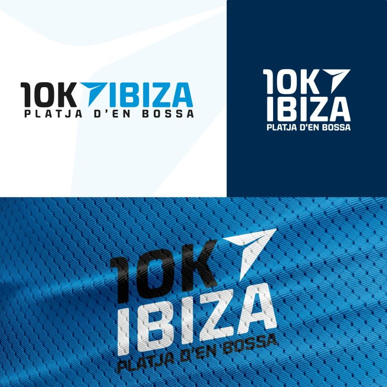 Diseño logotipo 10K Ibiza-Platja d’en Bossa - Creaktiva