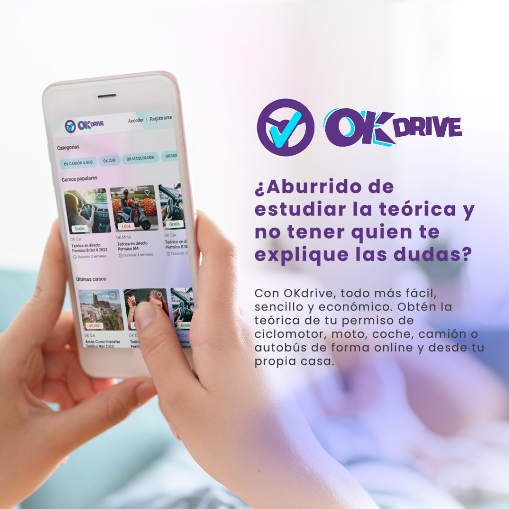 Aplicación móvil OKdrive - Creaktiva