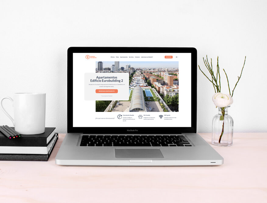 Desarrollo Web Apartamentos Edificio Eurobuilding 2 - Madrid - Creaktiva