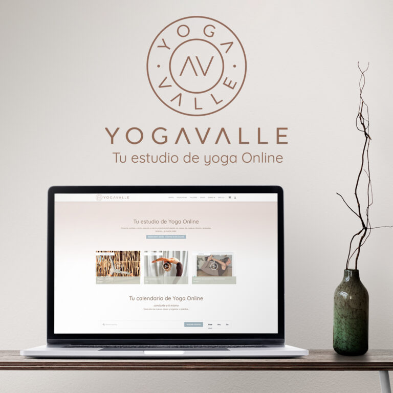 Diseño web en Barcelona - Yoga Valle - Creaktiva