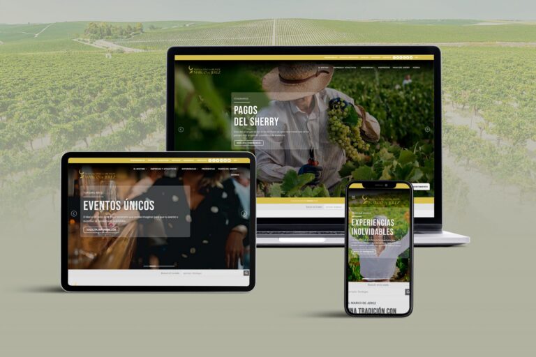 Diseño web Ruta del vino - Creaktiva