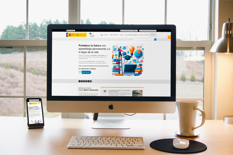 Diseño y desarrollo de sitios web corporativos Madrid - AulaMentor - Creaktiva