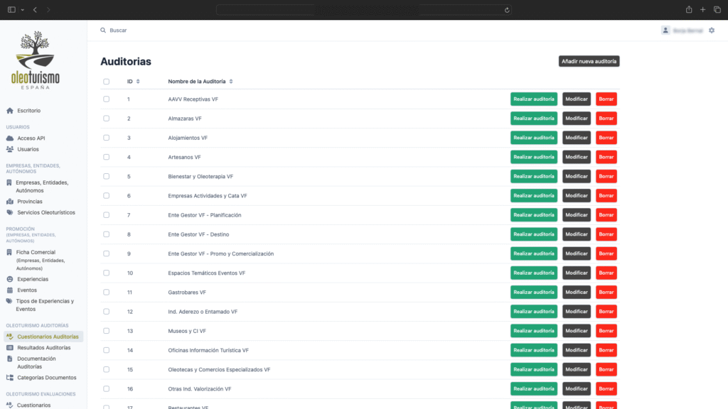 Oleoturismo España y Academy: soluciones digitales Creaktiva