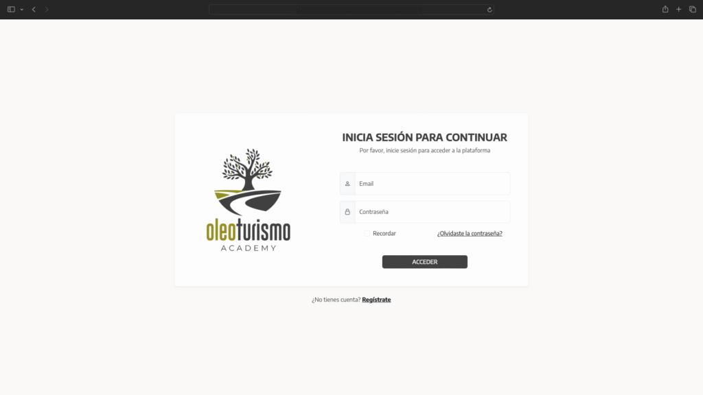 Oleoturismo España y Academy: soluciones digitales Creaktiva