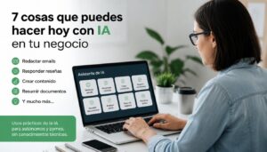 7 cosas que puedes hacer hoy con IA en tu negocio | Creaktiva